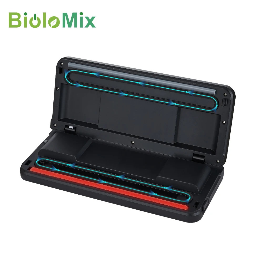 ELEKCHEF BioloMix 진공 포장 기계, 식품 보관용 수비드 진공 실러, 습식 건조 식품 포장 진공 백
