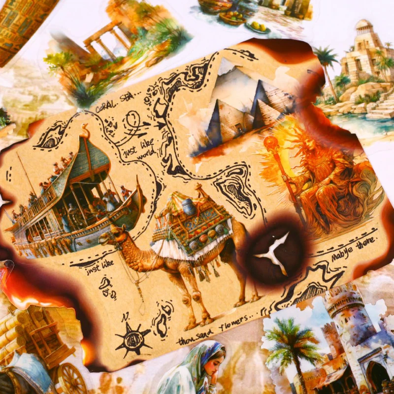 

Mr Paper, 360 листов/пакет, экзотическая серия Love, наклейки, сумка-планировщик, канцелярские принадлежности, наклейки, эстетические канцелярские принадлежности