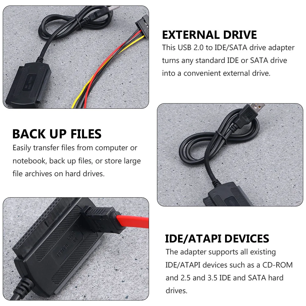 

Hard Drive Adapter Line Hard USB 2.0 to to USB 2.0 Hard Drive Conversion Line