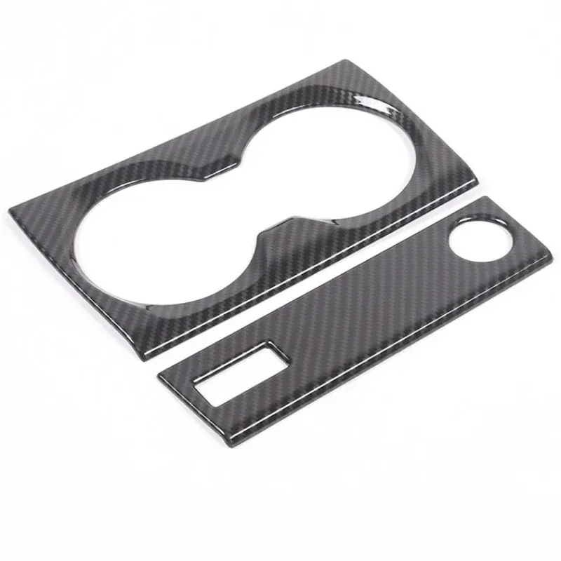 For BMW X1 IX1 U11 2023-2026 ABS Car Center Control Water Cup Holder Scratch Resistant Panel Cover Trim Interior Car Accessories