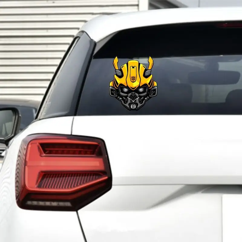 Adesivo Refletivo para Carro, Adesivo Criativo de Personalidade para Decoração de Vidro de Motocicleta e Mala