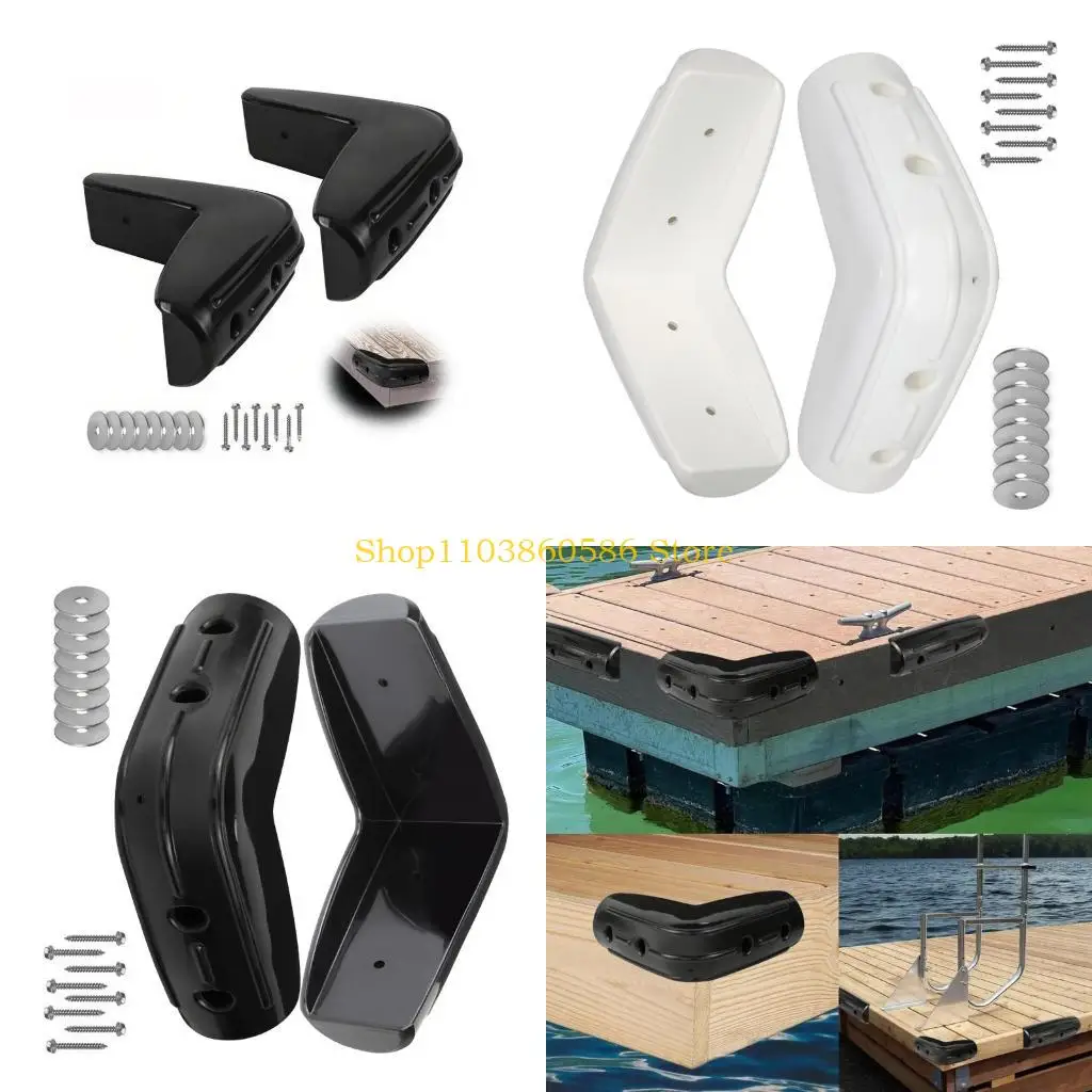 

242A Strong Dock Corner Guards Marine Grade Substance Tear Resistant Secure Vessel Docking Security