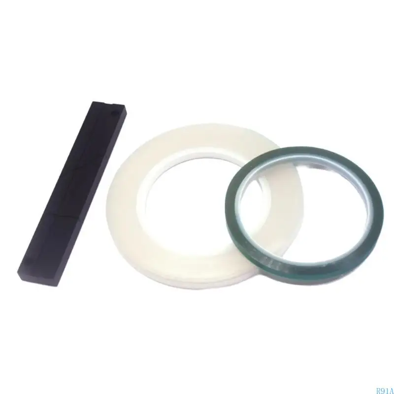 R91A 1/4 10 นิ้วกวนบล็อกอลูมิเนียมช่างแกะสลักเปิดรีลพร้อมเทปนำสื่อ