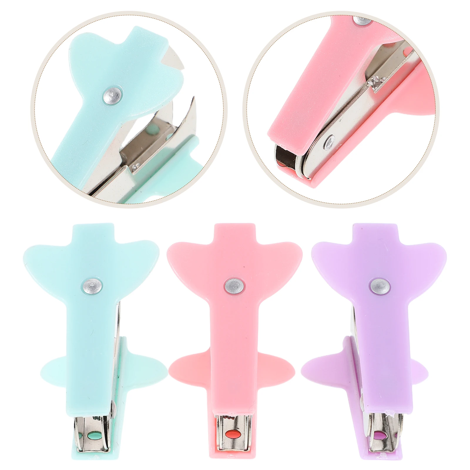 3 Pcs Professional Staple Remover Staple Puller Pinch Jaw Style Staple Removal Tool For Students Classroom School Office Home