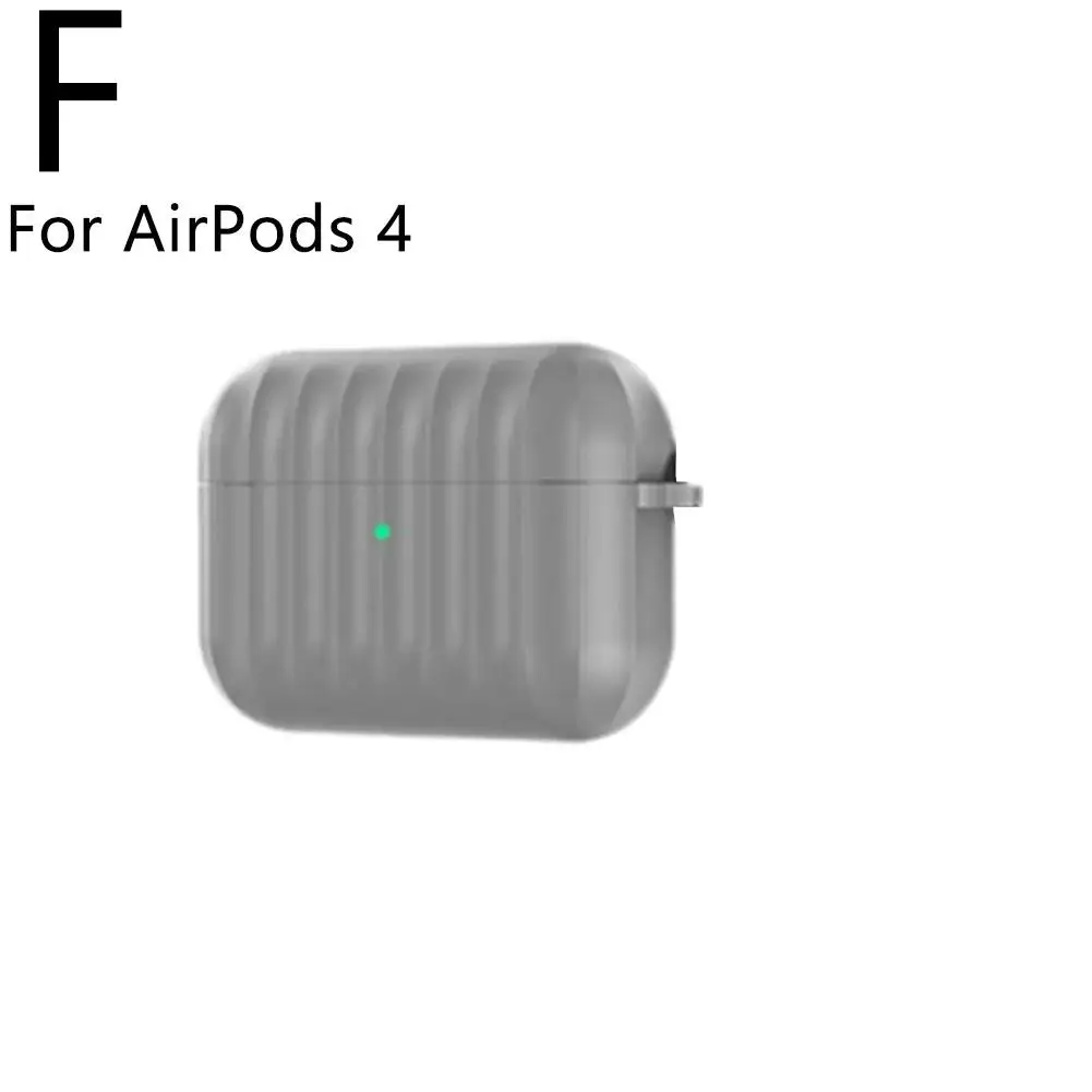 TPU สําหรับ Apple AirPods4 Magic Box Series เคสป้องกันหูฟัง 360 °   ป้องกันฝุ่นและรอยขีดข่วนแบบเต็มรูปแบบ K6W5