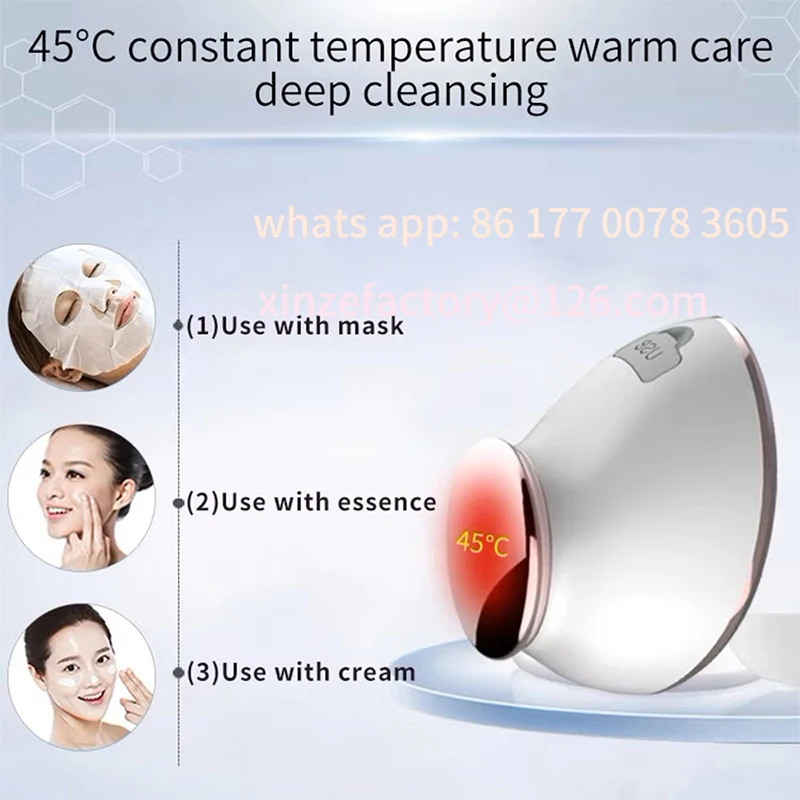 Customizable Face Pore Cleansing Mini Electric Machine With Lift Feature Handheld Skincare Brush 2in1 High Frequency Electric - view 6