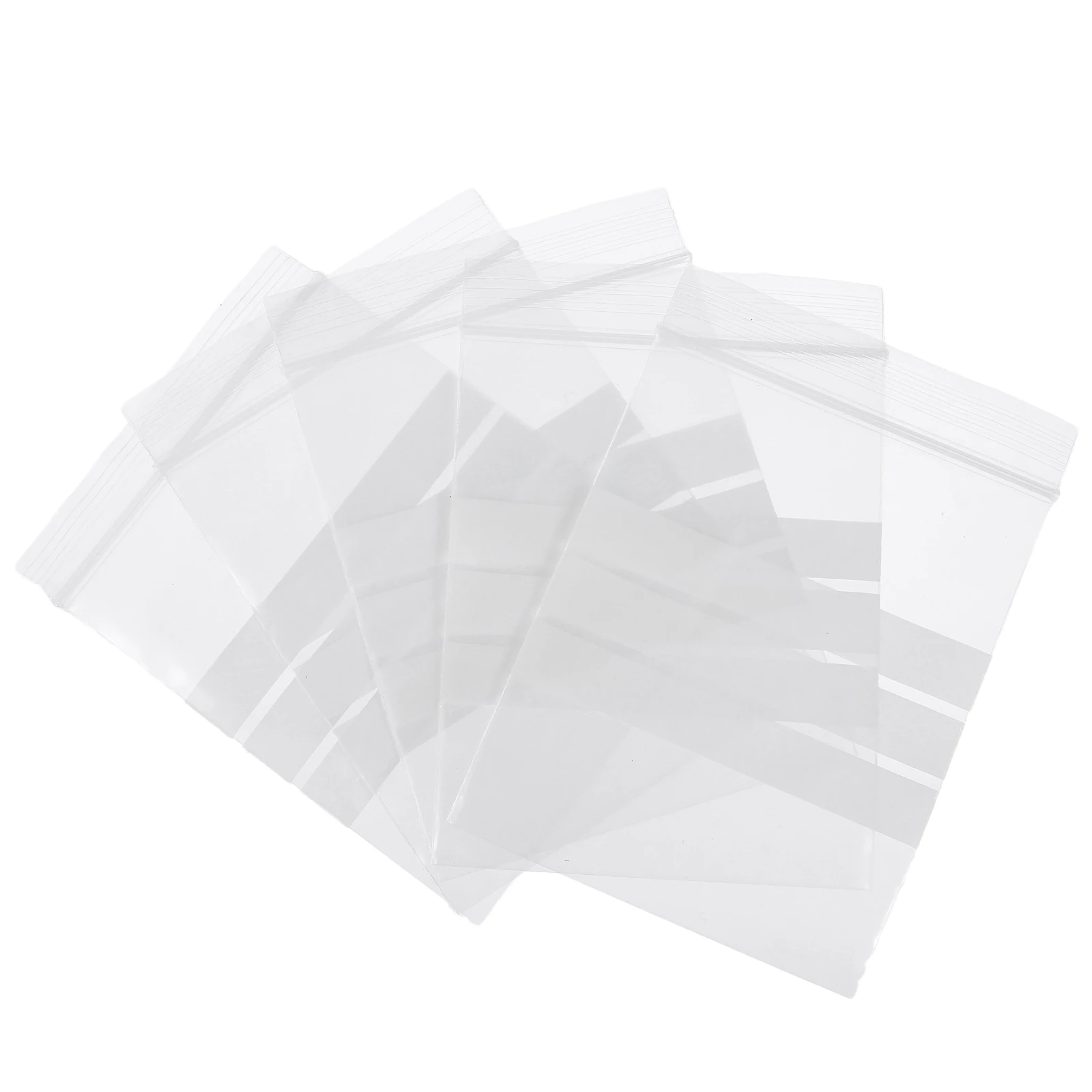 

400pcs Thick Food Bags Reusable Clear Sealing Storage Snack Pill Medicines Travel Portable Pouches Household Tools
