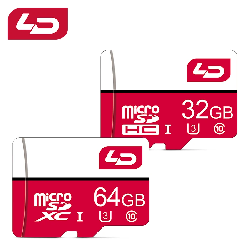 

LD Micro tf sd 32GB 64GB Micro tf SD Card SD/TF Flash Card U3 Memory Card 32gb 64gb miniSD for Phone