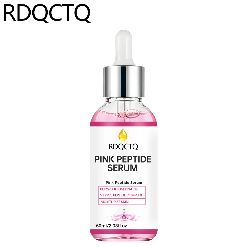 مصل الببتيد الوردي مع 1% PDRN DNA الصوديوم و5 مجمع الببتيد لترطيب البشرة والعناية اليومية #6