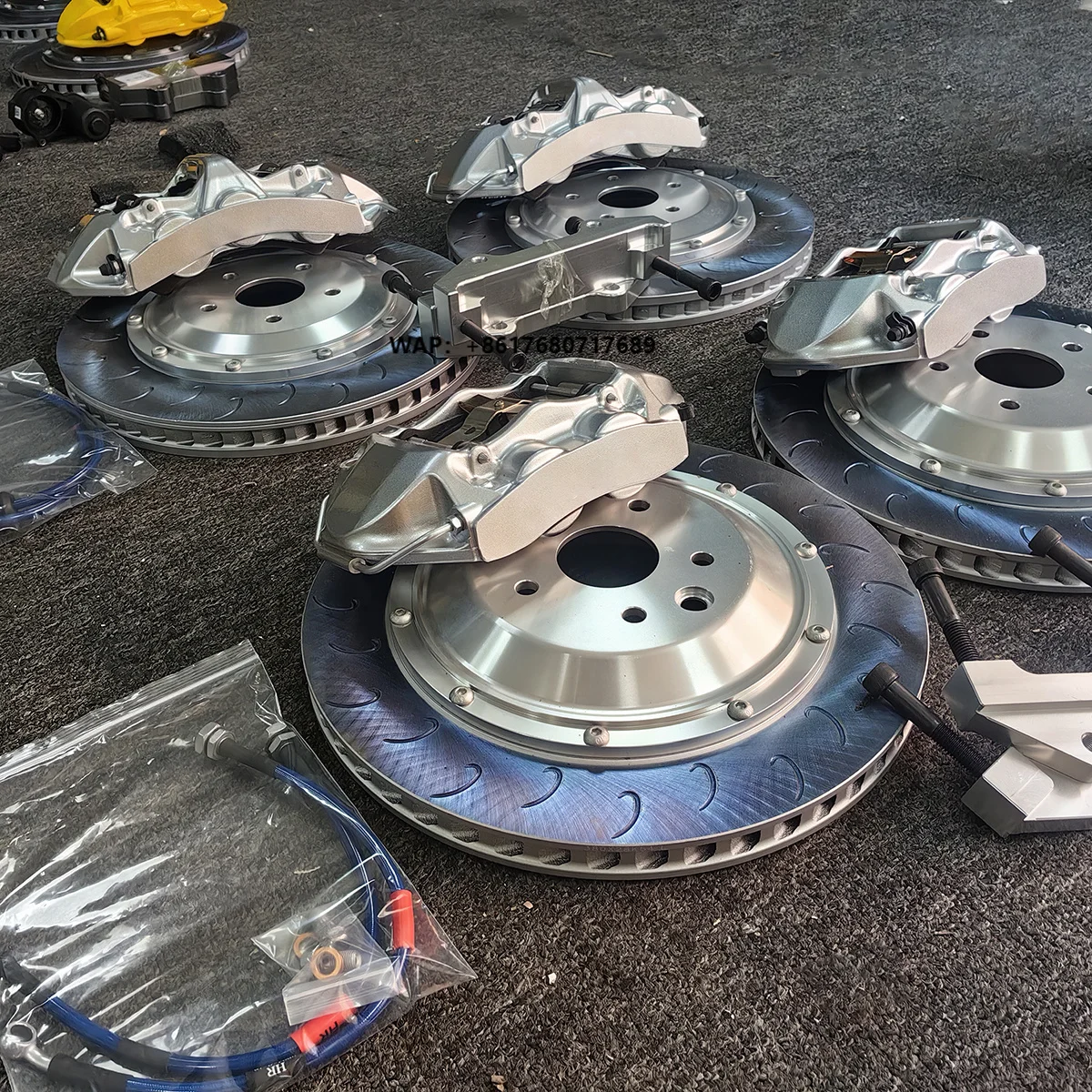 

Hot Factory Sales High Performance 6 Piston GT6 Brake Calipers Racing 6 Pot Big Brake Kits for vw Golf Mk4 Mk5 Mk6 gti Mk7r