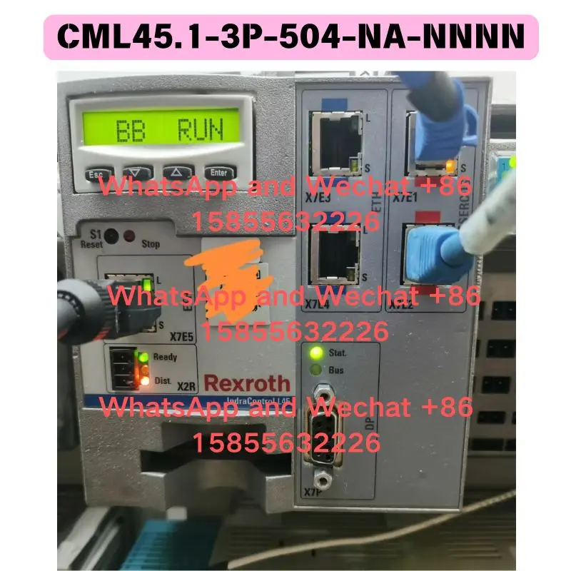 Used OEM disassembled parts CML45.1-3P-504-NA-NNNN PLC Functional test OK Fast Shipping