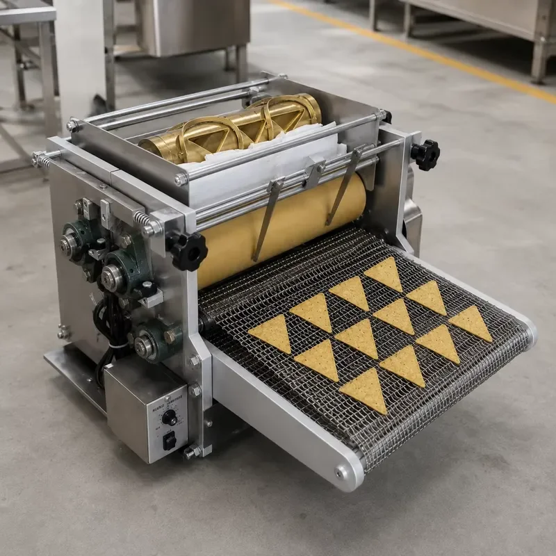 Automatic Tortilla Sheet Dough Forming Machine Small Indian Pressing Maker for Scone