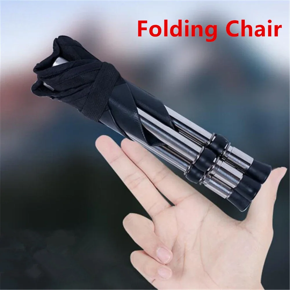 

Portable Camping Beach Chair Lightweight Folding Fishing Outdoor Foldable Stool Ultra Light Travel BBQ Picnic Seat Fishing Chair