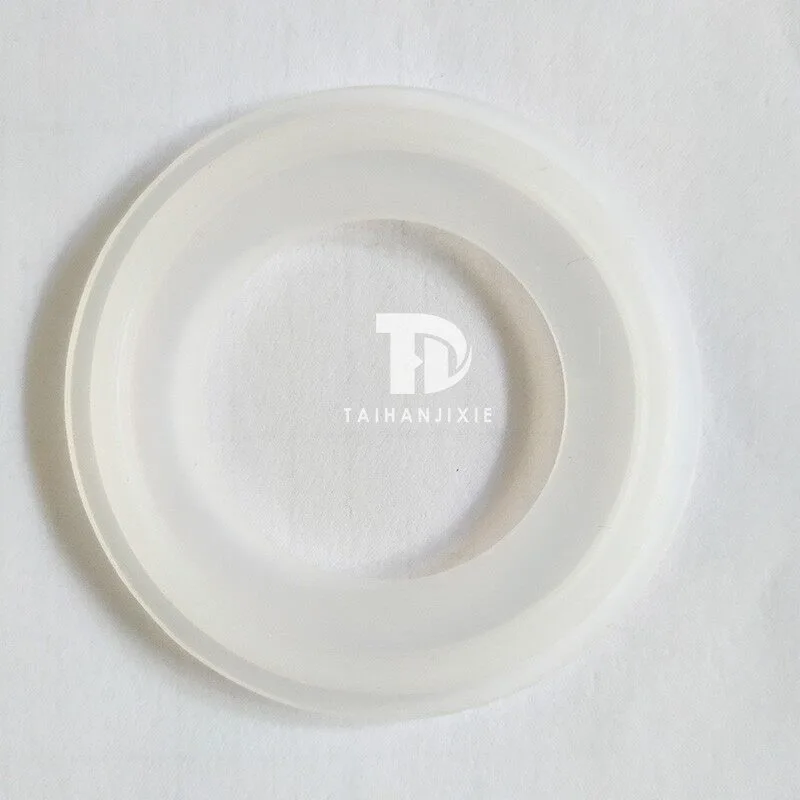 Sterilizer sealing ring, faucet anti-leakage sealing pad, white transparent pasteurization can milk outlet leather pad