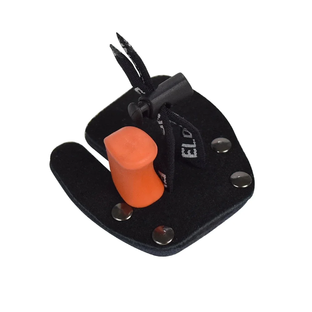 1 pcs Archery Finger Tab Guard Bow Protector Gear Glove Right Left Leather Adjustable Outdoor Shooting