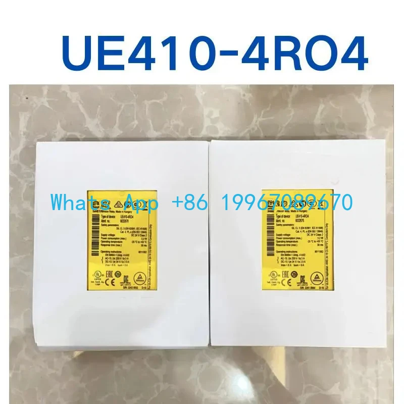 

New UE410-4RO4 Order Number: 6032676 Safety controller