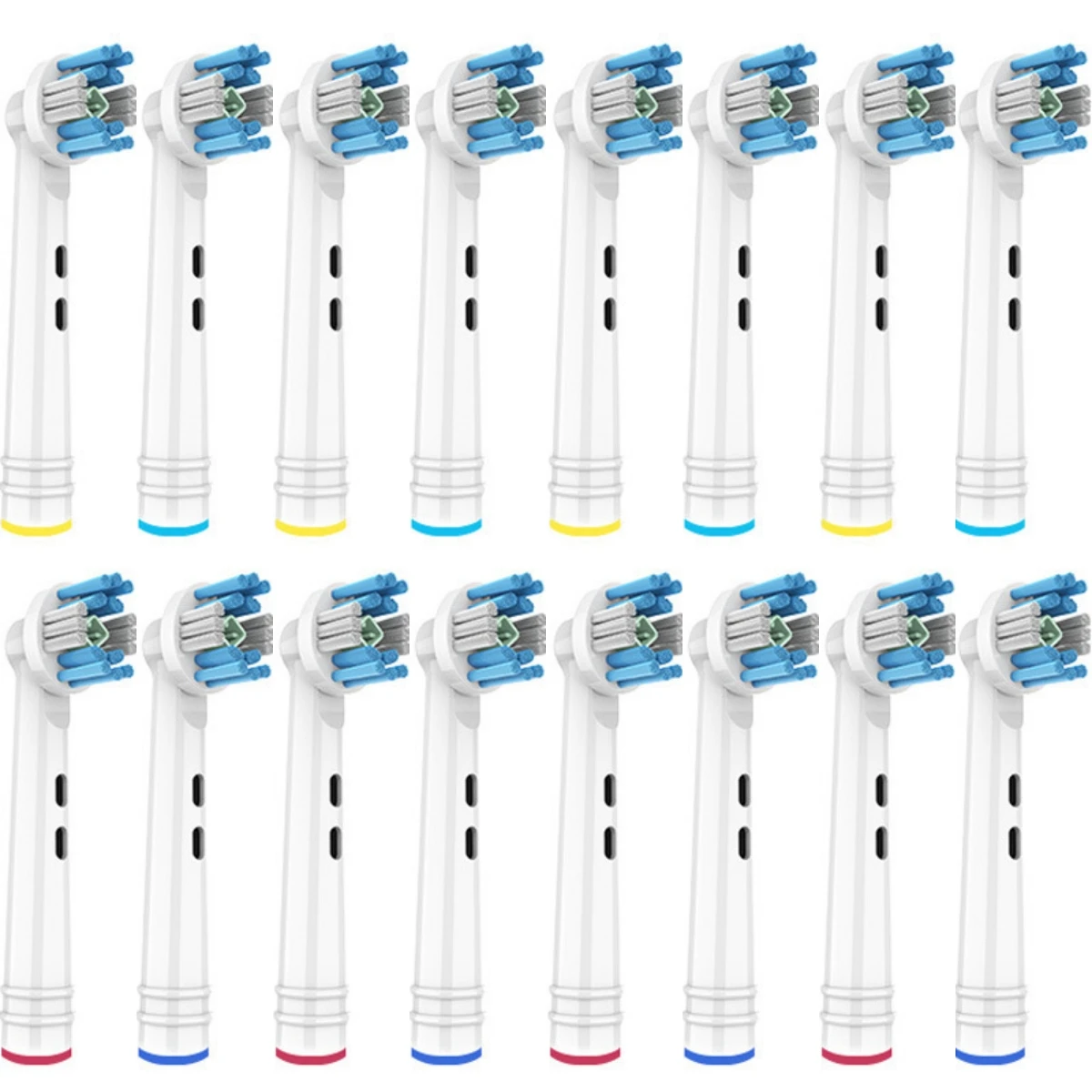 3D Whitening Replacement Brush Heads For Braun Oral B Electric Toothbrush Pro500/100/1500/3000/Genius7500/7000/9600/8000 Etc.