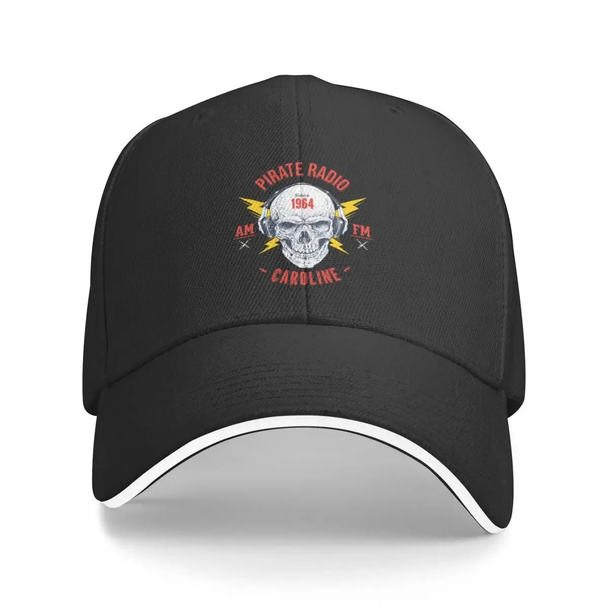 Radio Caroline Retro Vintage Pirate Radio Baseball Cap Christmas Hat Ball Cap Rave Female Men's