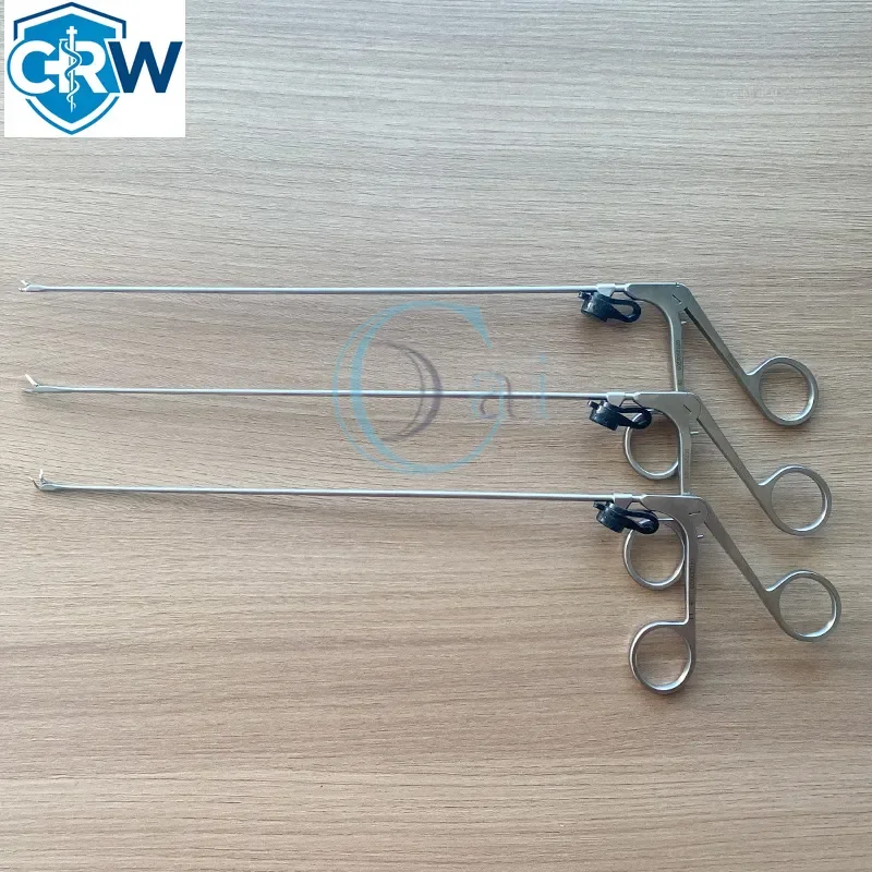Micro-Laryngeal Forceps Micro Laryngeal Scissor Polypus forceps operating forceps 2*230mm for training