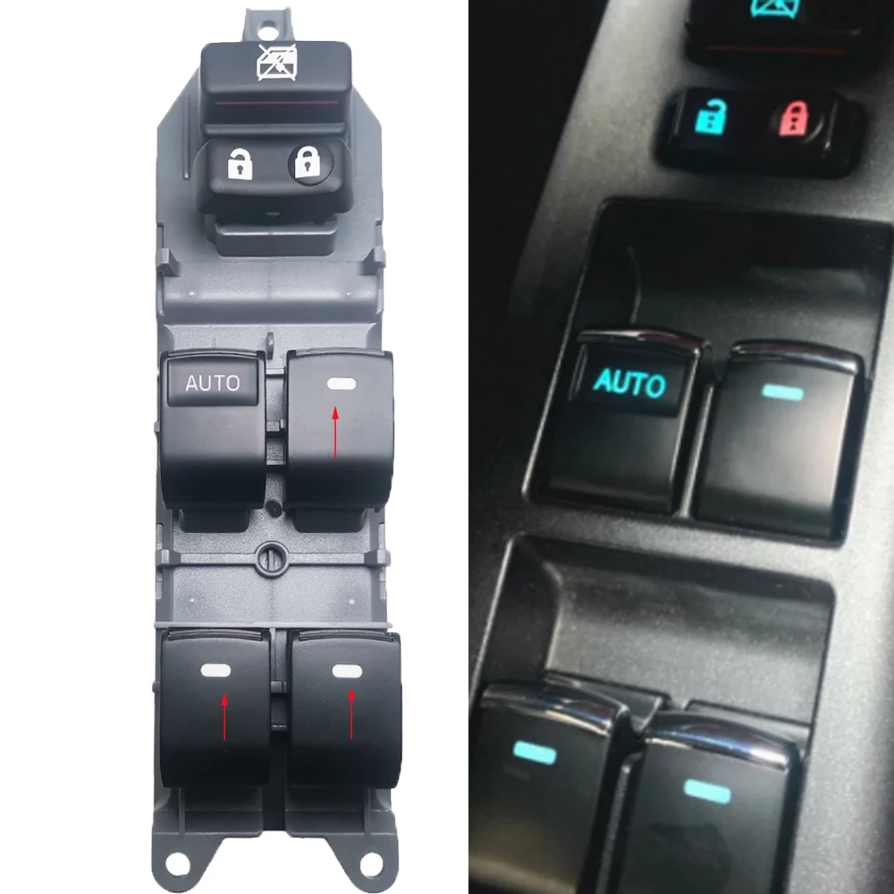 Power Window Switch Control Panel for Toyota Corolla Camry RAV4 2006 2007 2008 2009 2010 2011 2012 2013 2014 2015