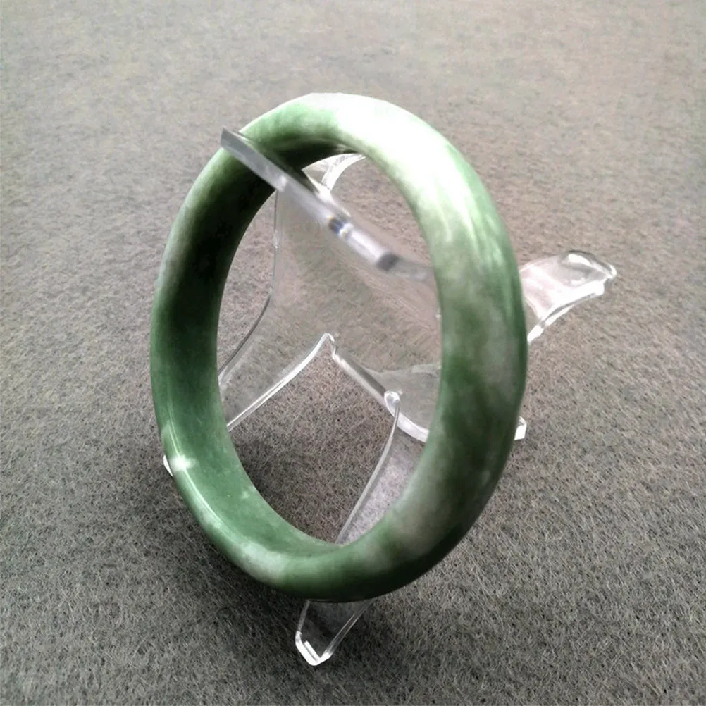 

24Pcs Acrylic Crystal Stand Clear Display Pedestal for Stones Crystals Spheres Minerals Gemstones Collectibles Home Office