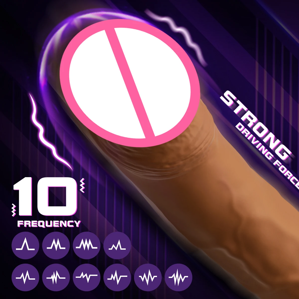 강력한 진동 리얼리틱 딜도 안전한 실리콘 바이브레이터 여성용 질 클리토리스 G 스팟 자극기 성인용 섹스토이