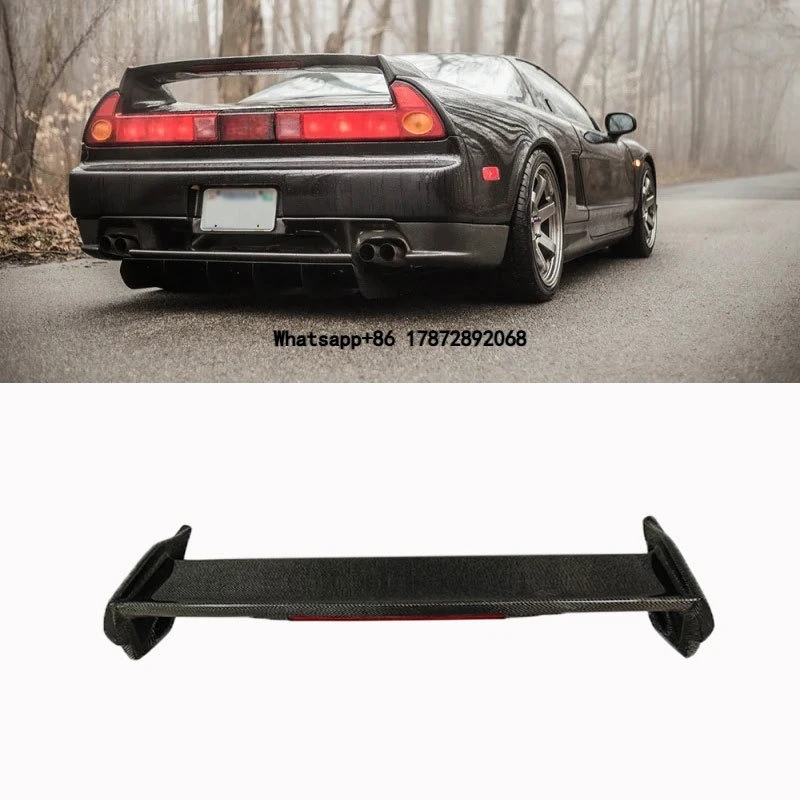 For  NSX NA1 NA2 TR Type Carbon Fiber Rear Trunk Spoiler Wing Lip Body Kits
