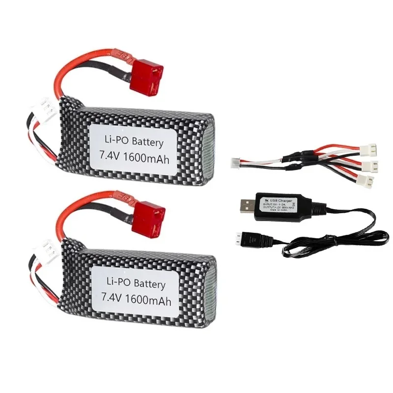 XINLEHONG/XLH 9125 high speed R/C cars remote controlled Trucks spare parts 7.4V 1600mAh Li-po battery/7.4V USB charger