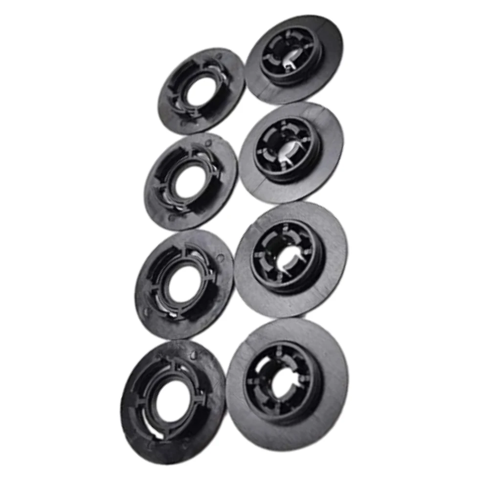 4 Pcs 4.1*0.8cm/1.6*0.3inch Front Black Mounting Clamps For Audi VW Skoda models Car Accessories