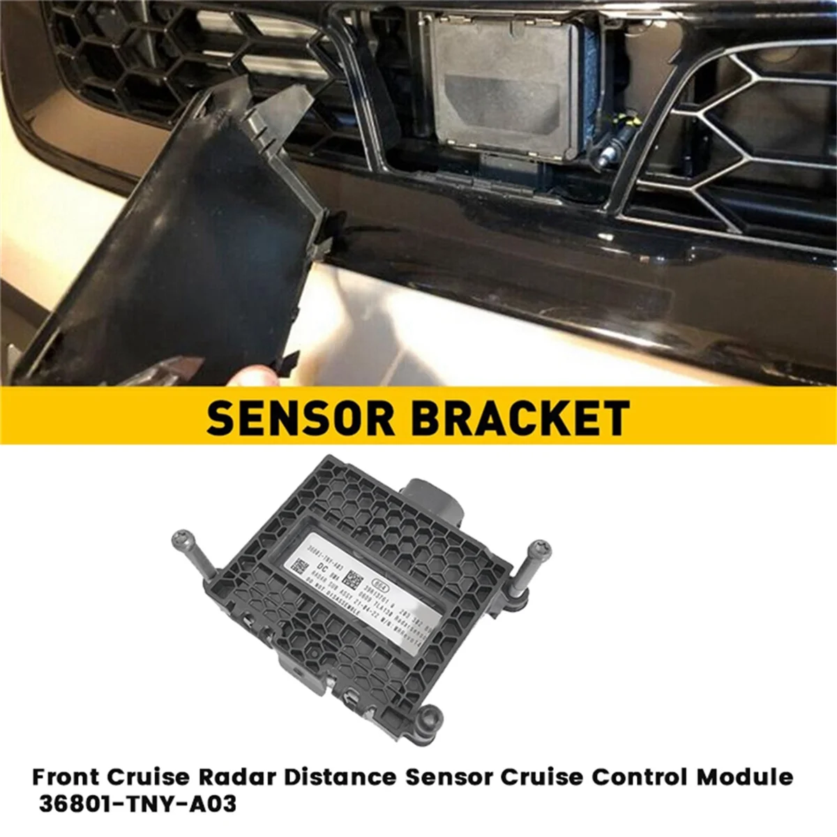 Car Front Radar Distance Sensor Cruise Control Unit 36801-TNY-A03 for Honda CR-V CRV 2017-2022 Cruise Radar Module