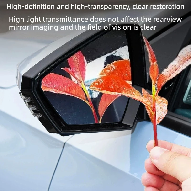Car Rearview Mirror Glass Reflective Rainproof Film For GAC Trumpchi GS3 Emzoom 2023 Car Rearview Mirror Film Application Tools
