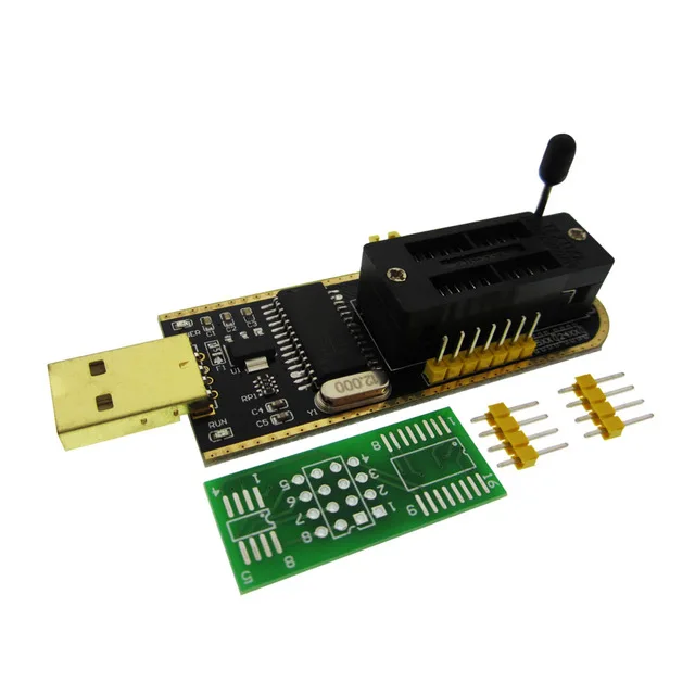1 шт. CH341A 24 25 серии EEPROM Flash BIOS USB-программатор с программным обеспечением и драйвером