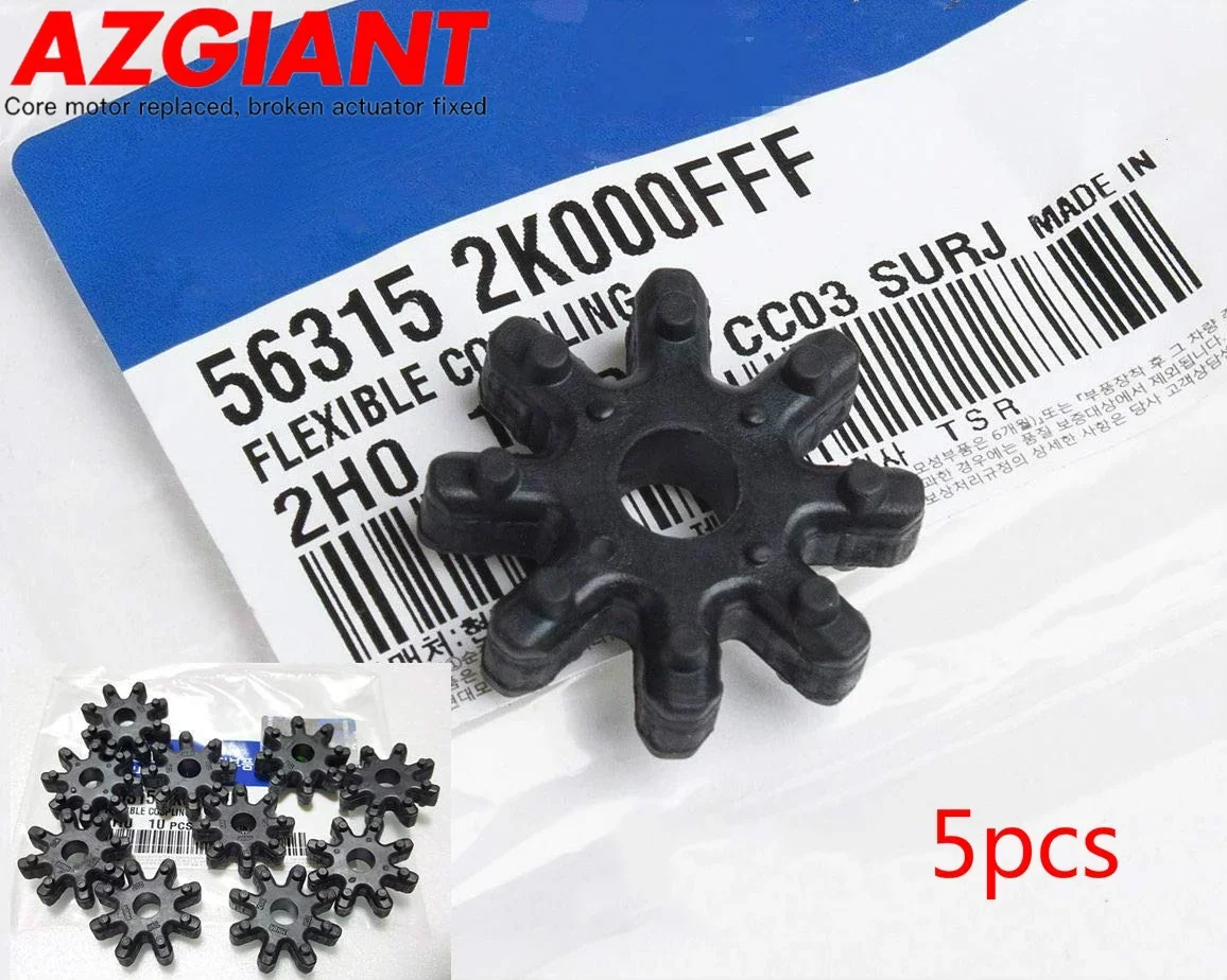 5PCS Car Steering Column Clunk Noise Rubber FLEX Coupler Repair For HYUNDAI SONATA Elantra Santa FE Azera SOUL 56315 2K000FFF