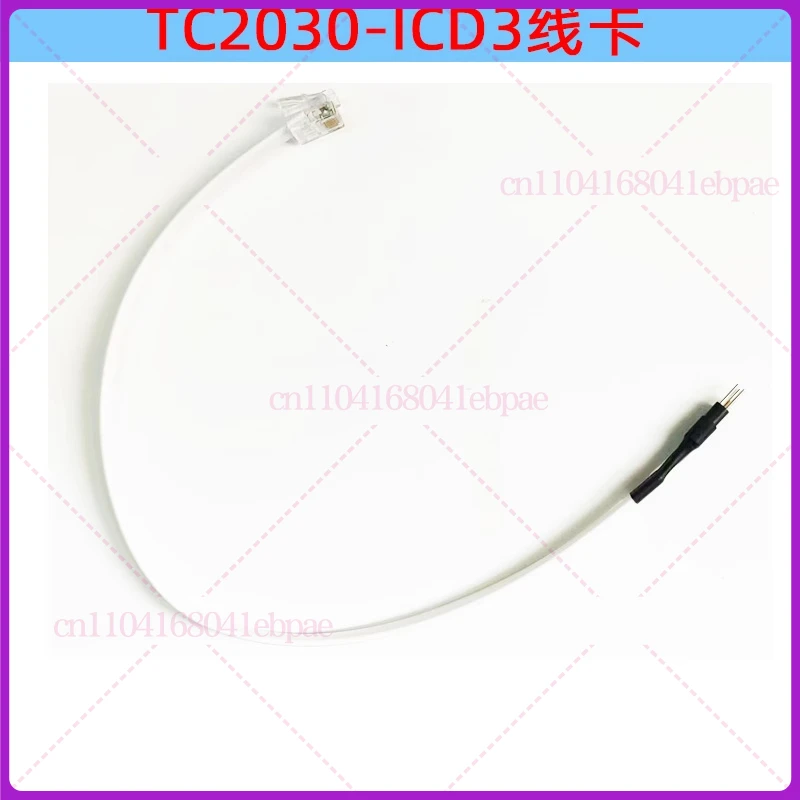 TC2030-MCP-NL Tag-Connect In-Circ Cable ICD3 In System Programming TC2030-IDC-NL-10 6-Pin Plug-of-Nails™ Spring-Pin Cable