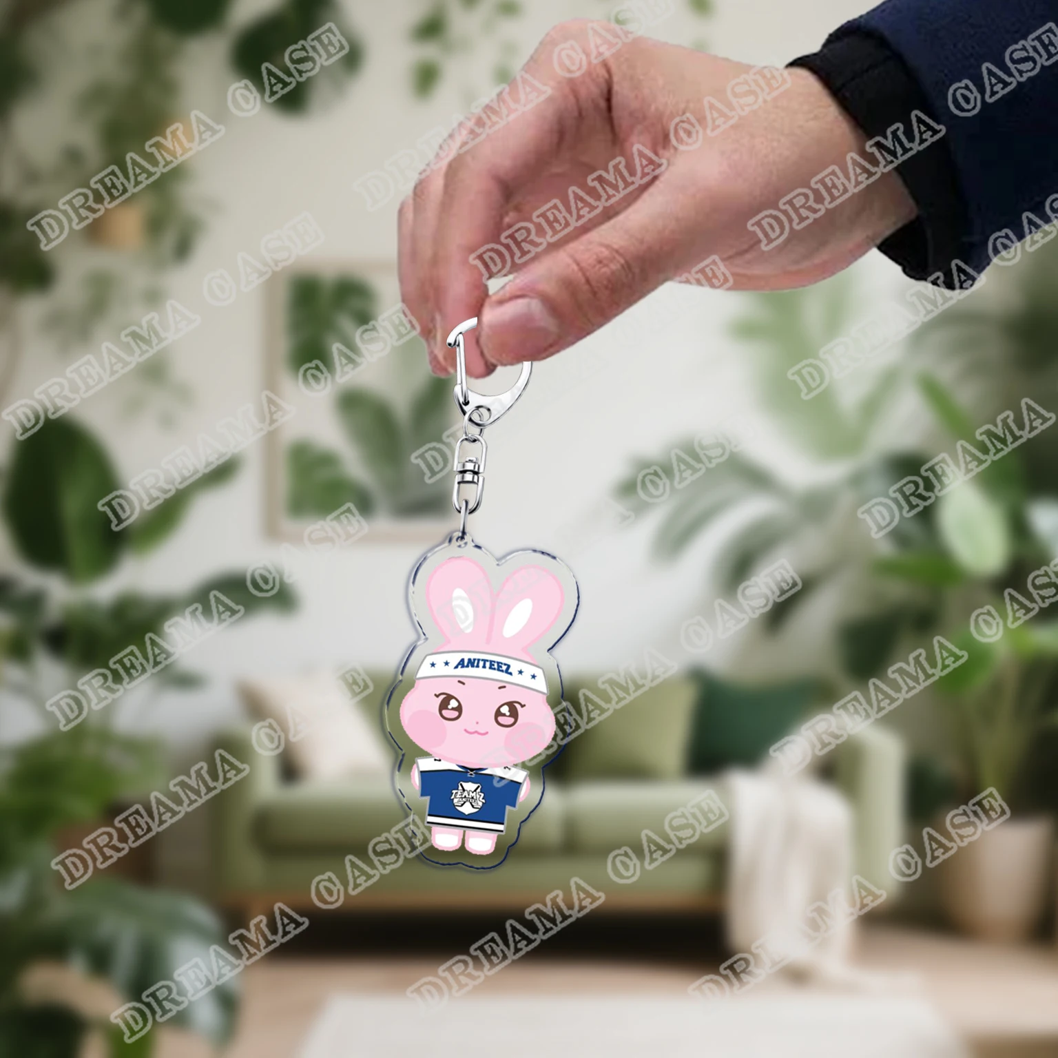 Gantungan Kunci Kpop Kartun Lucu Aksesori Llaveros Tas Jimat Atiny Seonghwa Dompet Gantungan Kunci Wanita Gantungan Kunci Hadiah Penggemar Perhiasan