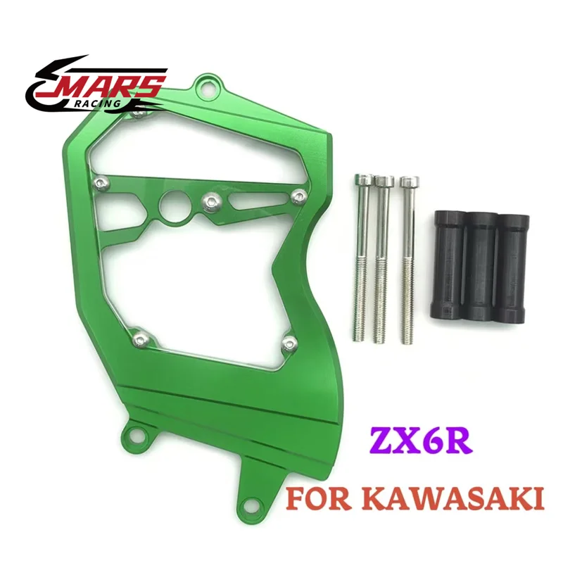 

Fits For KAWASAKI ZX6R 2009 2010 2011 2012-2021 Motorcycle Accessories Front Sprocket Chain Guard Cover Gear Protection Cover