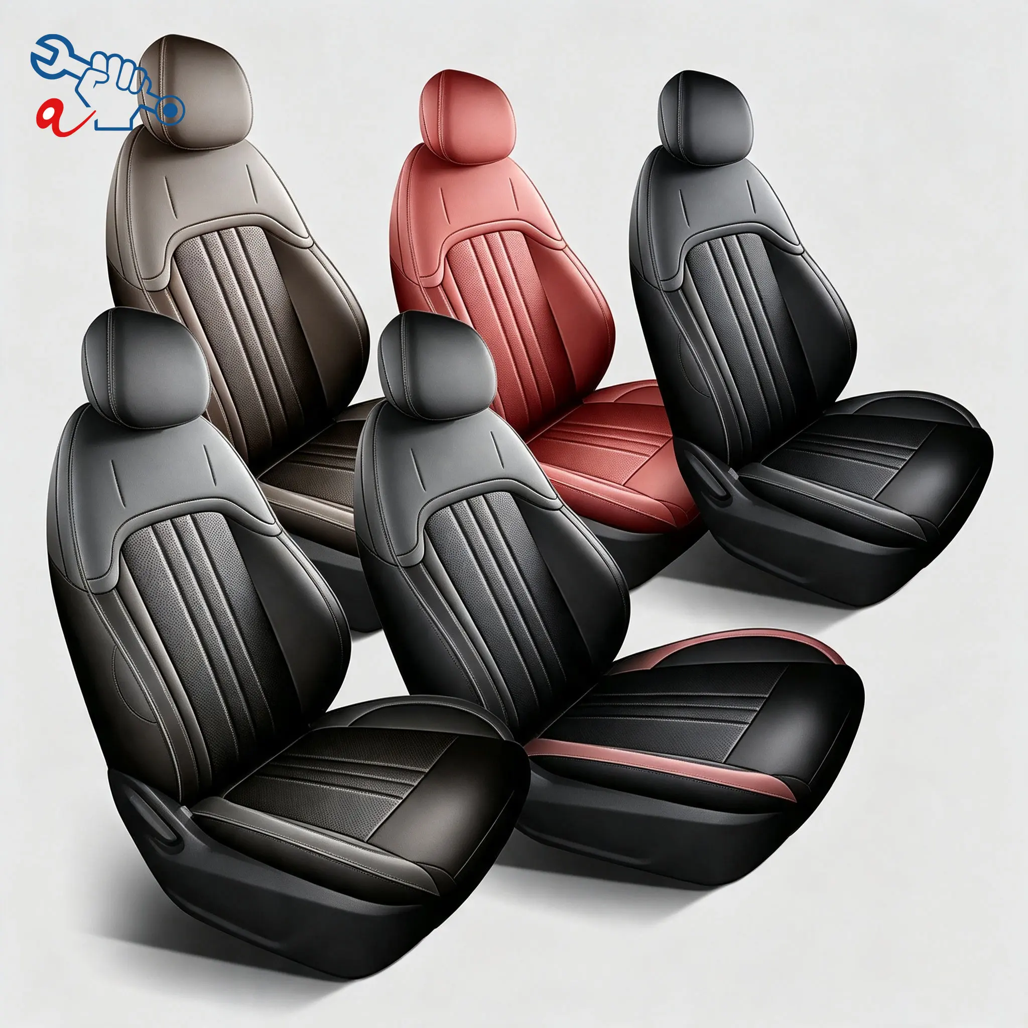 Left-Drive Car Seat Cover For Changan CS55 PLUS 2026 Custom Fit Seat Cover Full Surrounded Seat Protection Cushion Auto Interior