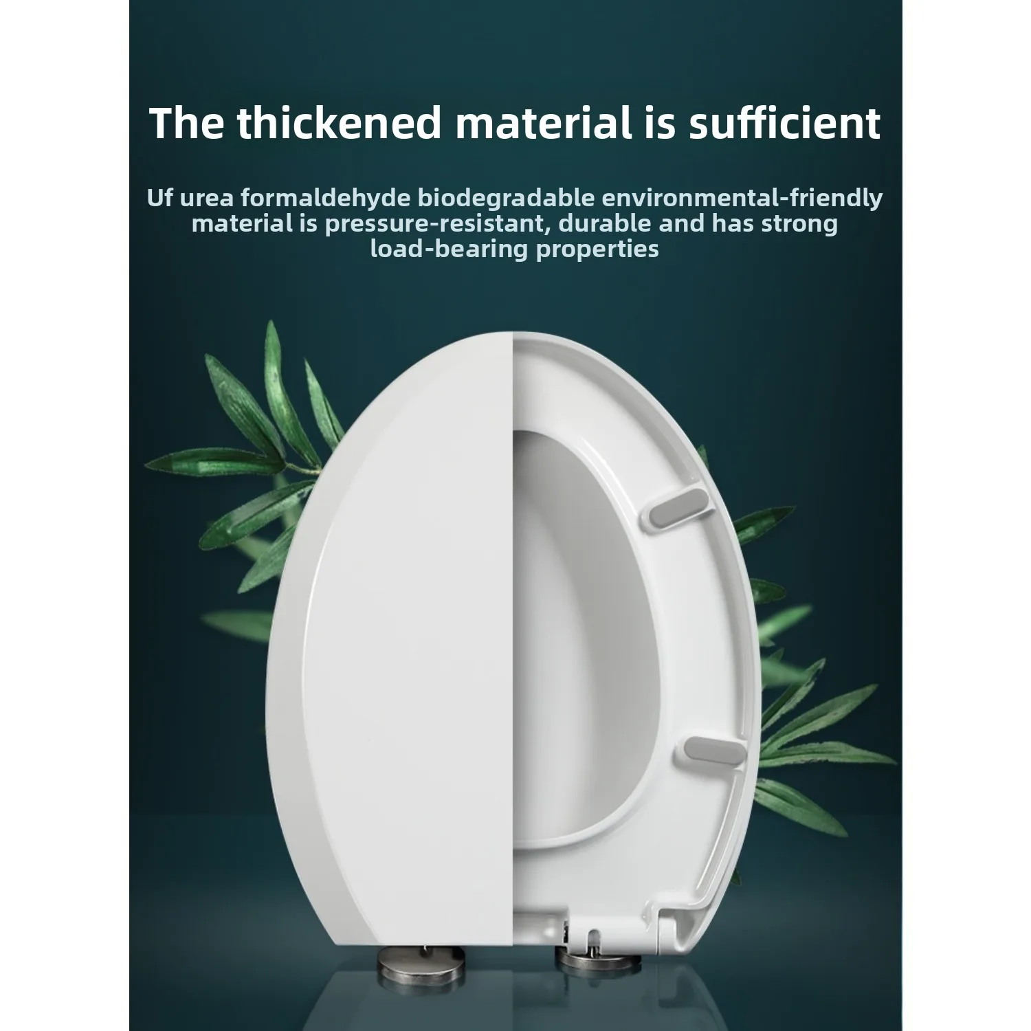 

Сиденье для унитаза премиум-класса, совместимое с универсальной заменой GROHE, эффективная толстая крышка для унитаза с медленным закрыванием воды, Royal Mark