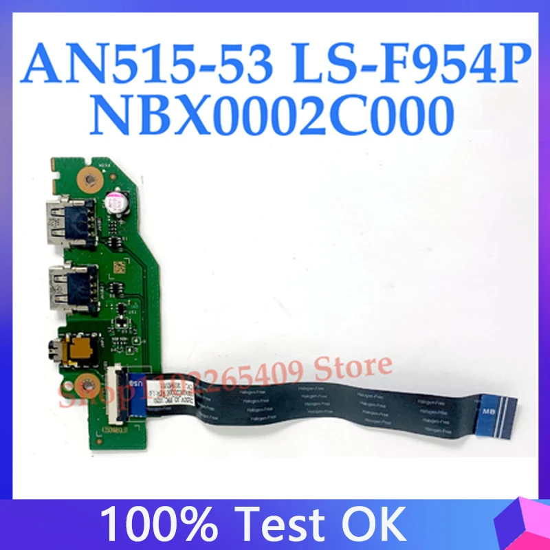 DH5VF LS-F954P For Acer AN515-51 AN515-52 AN515-53 A715-71G A715-72G USBAudio Board With Flex Cable NBX0002C000 100% Tested