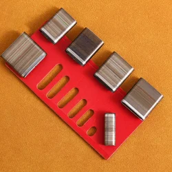 DIY pasek z płaskimi ustami dziurkujący ręcznie robione skórzane rękodzieło eliptyczne ostrze dziurkacza do paska sprawiają, że dziurka narzędzia nóż forma foremki do wycinania 5x25mm