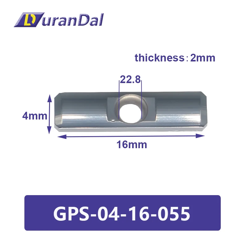 

10pcs Deep Matel Drilling Solid Carbide Guide Pads GPS-04 05 Indexable Carbide Inserts Gun Drills for Deep Hole