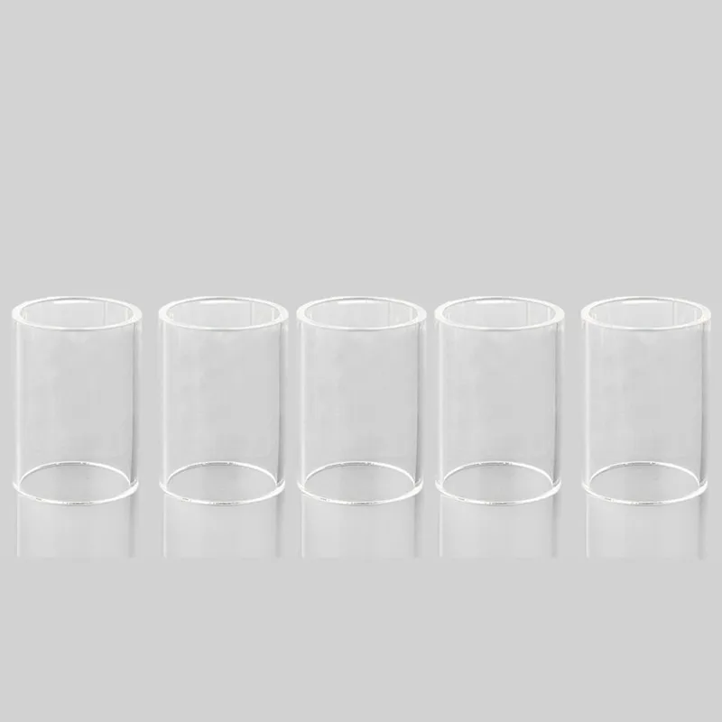หลอดแก้วสำหรับ5ชิ้น yuhetec อะไหล่ถังแก้วสำหรับ Goon rdta 24ถังอุปกรณ์เสริมเครื่องจักร24มม.