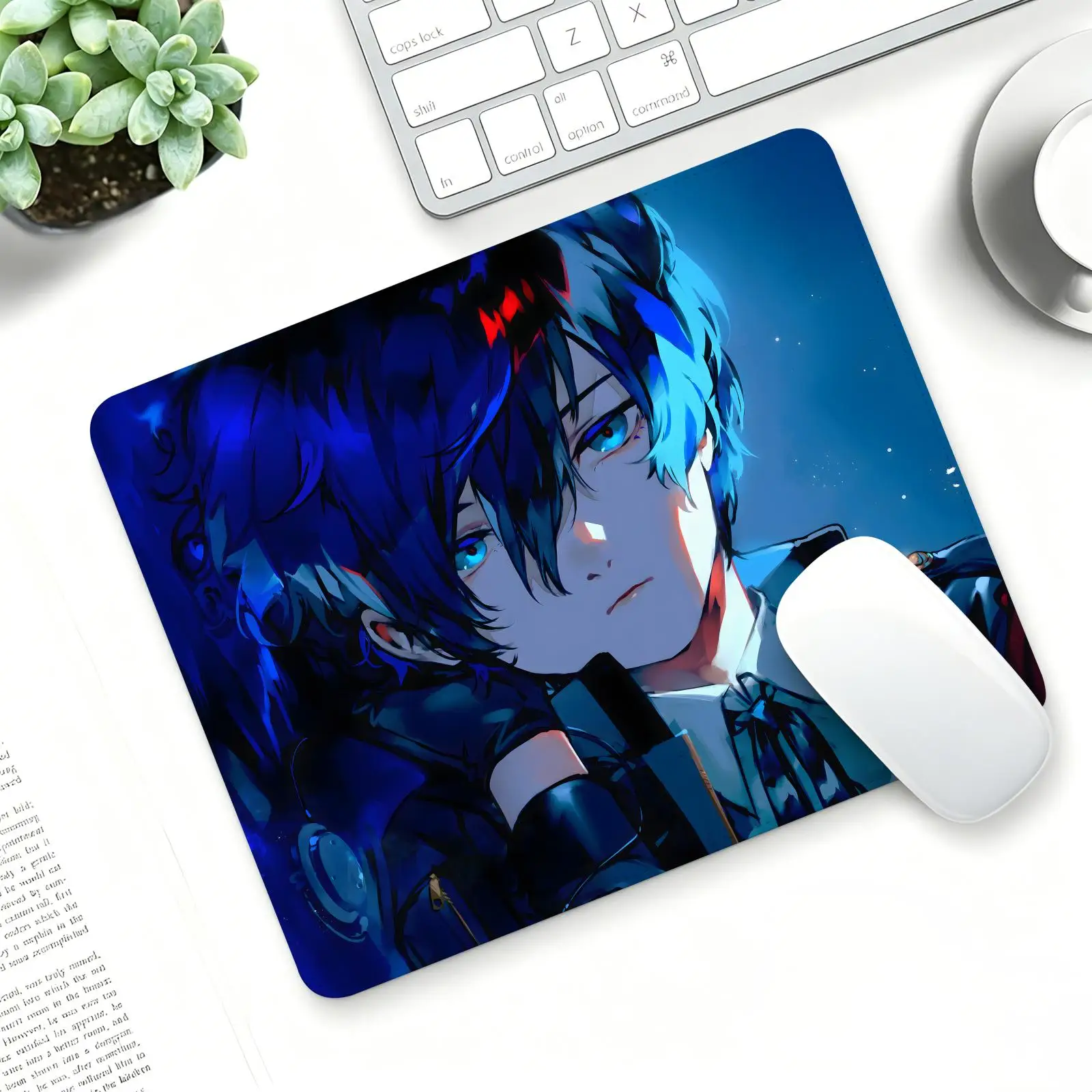 Mouse Pad Regular gaming mouse pad  Office mouse pad Laptop desk mat Stitched edge S/M/L size mouse pad  hot game Persona 3