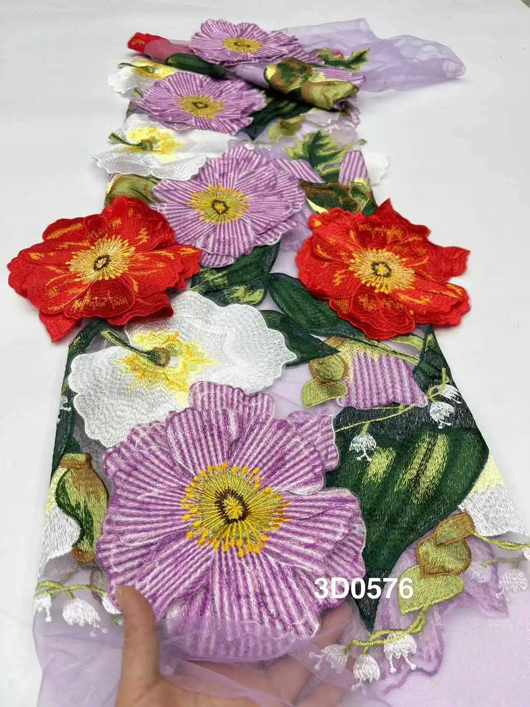 أحدث الأفريقي ثلاثية الأبعاد صافي الدانتيل الأفريقي أقمشة الدانتيل جودة عالية 5 ياردة التطريز النيجيري الفرنسية تول أقمشة الدانتيل لحفل الزفاف