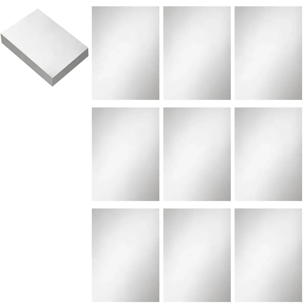 【New User-Coupon!】50 Packs Aluminum Metal Crafts DIY Foil 7.8 Inch X 11.8 Inch X 0.07mm Thick for Art Project Aluminum Flashing