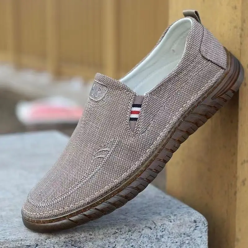 Sneakers Espadrilles Summer Man Shoe Lightweight Casual Shoes for Men Slip-on Size 45 Breathable Retro High Quality Fashion Sale