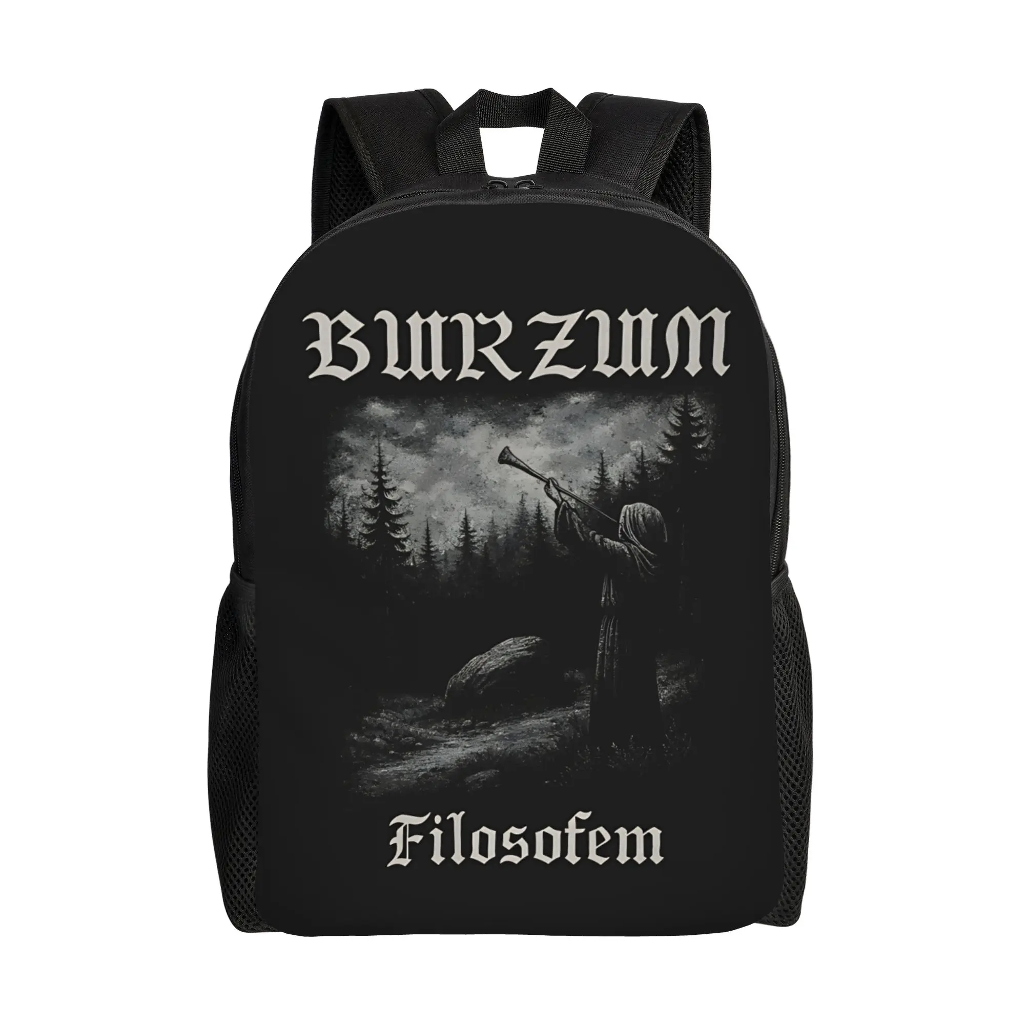 

Burzum Backpack Women Men Polyester Travel Backpacks Breathable Kawaii School Bags Rucksack