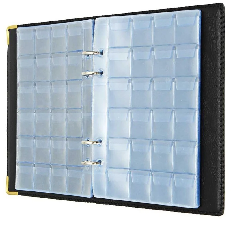 ABBN-480PCS Coins Storage Book Commemorative Coin Collection Album Holders Collection Volume Folder Hold Multi Empty Coin