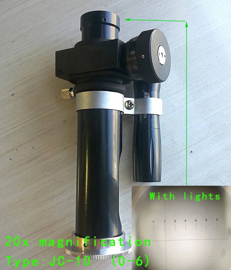 Imagem -05 - Microscópio Portátil da Leitura da Elevada Precisão Jc10 Jc5 Medindo 20x 40x Jc4-10 03 06 08