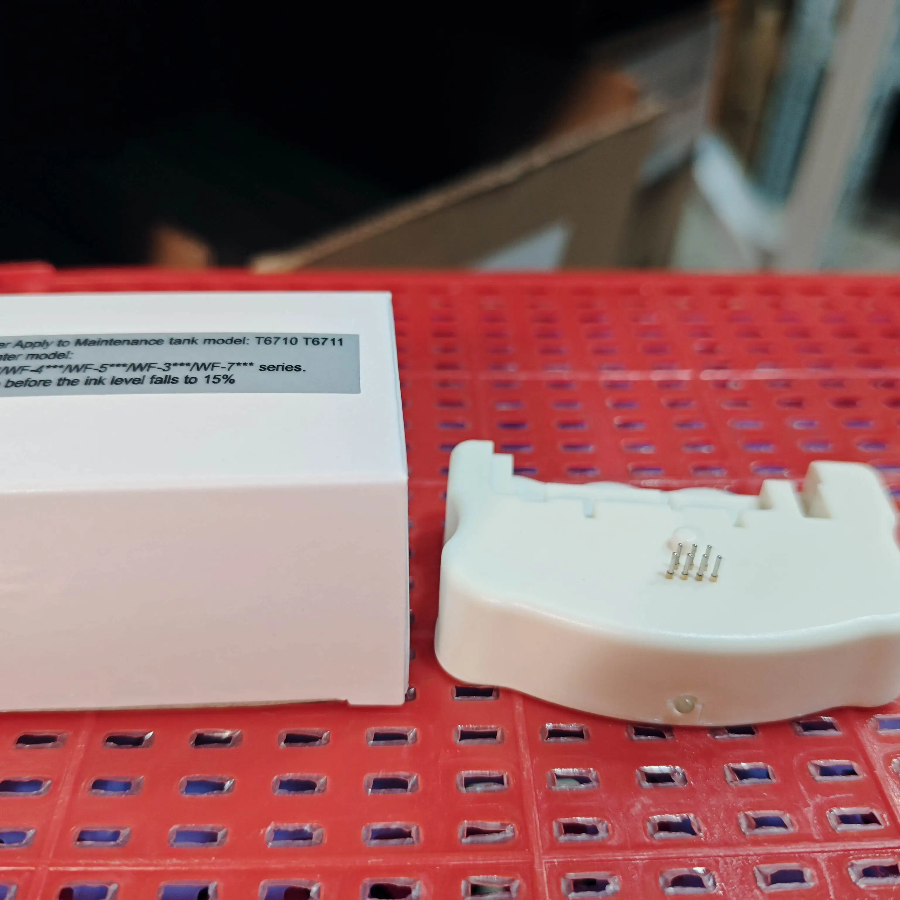 T6710 T6711 Ящик для обслуживания чипов для Epson WF 7720 7715 7710 7210 7110 7610 7620 3620 3640 L1455 Контейнер для отходов T6710 T6711 Ящик для обслуживания чипов для Epson WF 7720 7715 7710 7210 7110 7610 7620 3620 3640 L1455 Контейнер для отходов